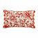 Portia Orange Embroidered Cotton Flex 20 x 12 inch Accent Cushion by TOV Furniture