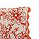 Portia Orange Embroidered Cotton Flex 20 x 12 inch Accent Cushion by TOV Furniture