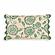 Portia Aqua Embroidered Cotton Flex 20 x 12 inch Accent Cushion by TOV Furniture