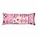 Persia Pink Cotton 27 x 10 inch Bolster Pillow by TOV Furniture