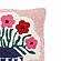 Blossom Tufted Cotton 20 inch Square Accent Pillow by TOV Furniture