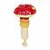 Mushroom Hand Sewn Pillow by TOV Furniture