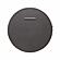 Baria Walnut Finish Round Wall Mirror by TOV Furniture