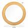 Tanya Natural Rattan Round Wall Mirror by TOV Furniture