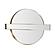 Carri Gold Round Wall Mirror by TOV Furniture