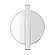 Carri Gold Round Wall Mirror by TOV Furniture