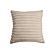 Furry Taupe Vegan Fur Square Accent Pillow by TOV Furniture