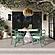 Ginny Green Rattan Dining Chair by TOV Furniture