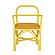 Ginny Yellow Rattan Dining Chair by TOV Furniture
