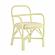 Ginny Cream Rattan Dining Chair by TOV Furniture