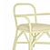 Ginny Cream Rattan Dining Chair by TOV Furniture