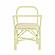 Ginny Cream Rattan Dining Chair by TOV Furniture