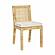 Amara Cream Linen Dining Chair by TOV Furniture