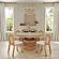 Amara Cream Linen Arched Dining Chair by TOV Furniture