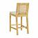 Amara Cream Linen Counter Stool by TOV Furniture