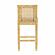 Amara Cream Linen Counter Stool by TOV Furniture