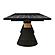 Rishi Black Rope Rectangular Table by TOV Furniture