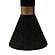 Rishi Black Rope Rectangular Table by TOV Furniture