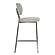 Ariana Gray Counter Stool - Silver Legs (Set of 2) by TOV Furniture