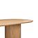 Brandy Natural Ash Wood Oval Dining Table by TOV Furniture