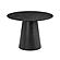 Sahara Black Oak Round Dining Table by TOV Furniture