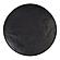 Elika Black Faux Plaster Round Dining Table by TOV Furniture