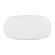 Elika White Faux Plaster Oval Dining Table by TOV Furniture
