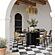 Elika Black Faux Plaster Oval Dining Table by TOV Furniture