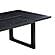 Shiloh Black Ash Rectangular Dining Table by TOV Furniture