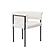 Taylor Cream Performance Linen Dining Chair by TOV Furniture