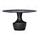 Gevra Black Acacia & Faux Plaster Dining Table by TOV Furniture