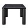 Akola Black Oak Rectangular Dining Table by TOV Furniture