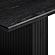 Chelsea Black Oak Rectangular Dining Table by TOV Furniture