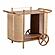 Yuma Natural Rattan Bar Cart by TOV Furniture