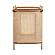 Yuma Natural Rattan Bar Cart by TOV Furniture