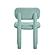 Elise Pale Blue Velvet Dining Chair by TOV Furniture