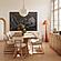 Bobbie Cream Recycled Fabric Dining Chair by TOV Furniture