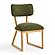 Bobbie Green Recycled Fabric Dining Chair by TOV Furniture