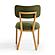 Bobbie Green Recycled Fabric Dining Chair by TOV Furniture