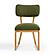 Bobbie Green Recycled Fabric Dining Chair by TOV Furniture