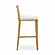 Gerri Performance Tweed and Rattan Counter Stool by TOV Furniture