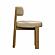 Odessa Taupe Vegan Leather Dining Chair by TOV Furniture