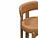 Odessa Saddle Brown Vegan Leather Dining Chair by TOV Furniture