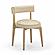 Nikita Taupe Performance Vegan Leather Dining Chair by TOV Furniture