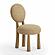 Sulley Honey Tan Perfomance Basketweave Dining Chair by TOV Furniture