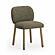 Foxy Olive Green Textured Performance Fabric Dining Chair by TOV Furniture