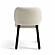 Foxy Cream Performance Basketweave Chenille Dining Chair by TOV Furniture