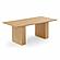 Chelsea Natural Oak Wood 79 inch Rectangular Dining Table by TOV Furniture
