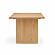 Chelsea Natural Oak Wood 79 inch Rectangular Dining Table by TOV Furniture