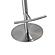 Reagan Sea Foam Green and Silver Adjustable Stool by TOV Furniture